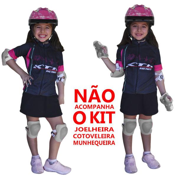 Imagem de Capacete Ciclismo Infantil Kids Crianca Element Estrela / Flame Vermelho-Amarelo-Azul