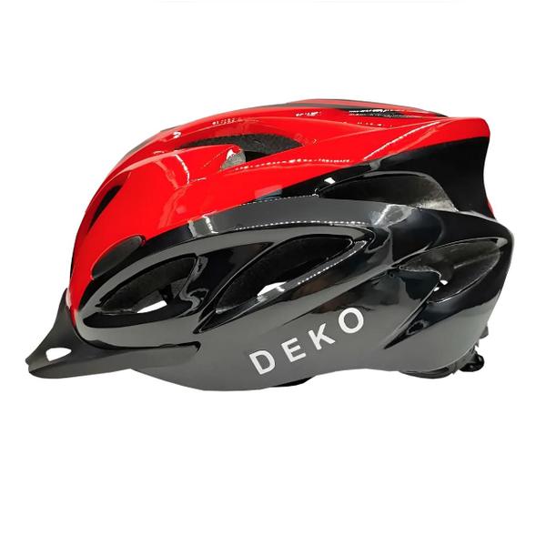 Imagem de Capacete Ciclismo Mtb Bicicleta Bike Speed Led Vermelho Pisca