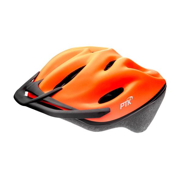 Imagem de Capacete Ciclismo Ptk Mtb Bike apoio De Nuca Pódium Laranja