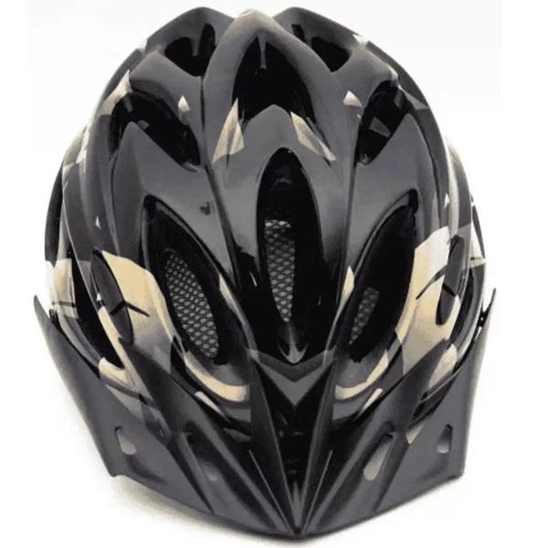 Imagem de Capacete Ciclismo Tsw Bike Mtb Com Sinalizador De Led + Óculos Esporte + Par De Luvas