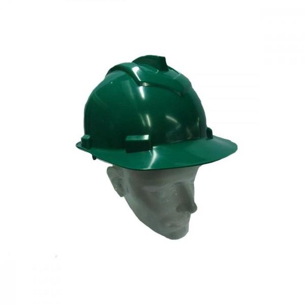 Imagem de Capacete Com Carneira Ledan Plastico Verde 2533