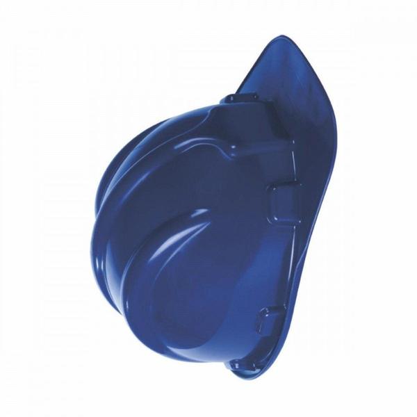 Imagem de Capacete Com Carneira Plastcor Plastico Azul Escuro