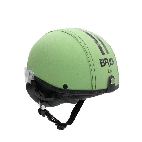 Imagem de Capacete Coquinho Br 101 Verde Pastel Vision Fume Pp