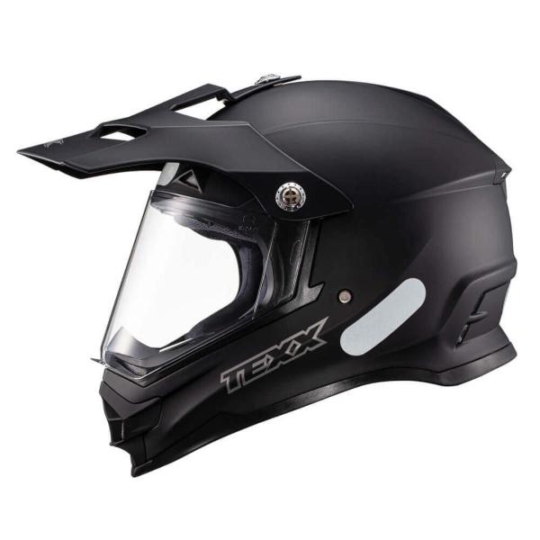 Imagem de Capacete Cross Carcará Solido Preto 56 (1764456) - Texx