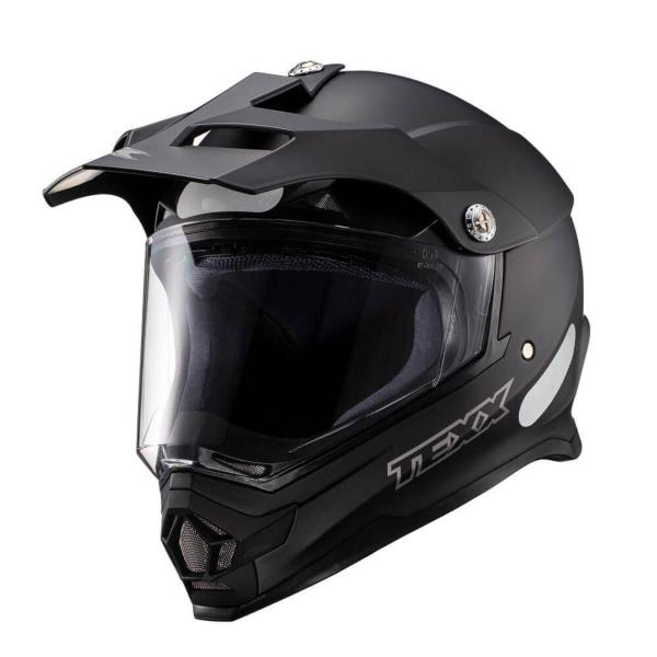 Imagem de Capacete Cross Carcará Solido Preto 58 (1764458) - Texx