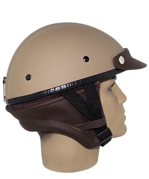 Imagem de Capacete Custom estilo coquinho para motos elétricas e Scooter ccc014