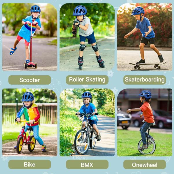 Imagem de Capacete de Bicicleta Infantil Zacro (2 a 14 anos) - Meninos e Meninas