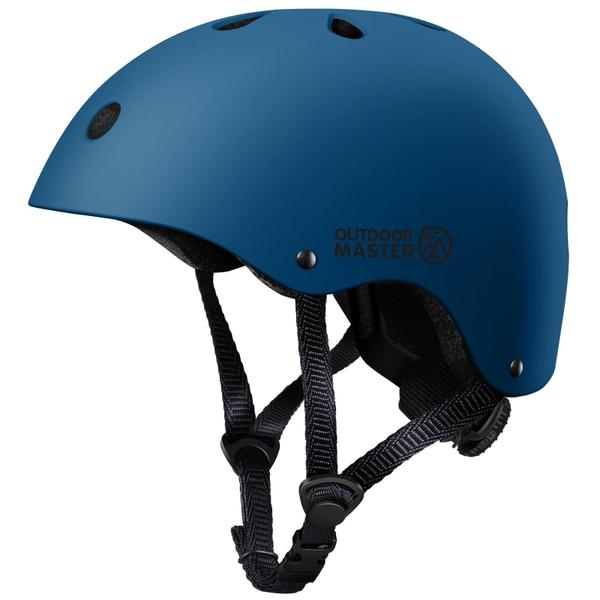 Imagem de Capacete de bicicleta OutdoorMaster Youth & Kids azul marinho tamanho M