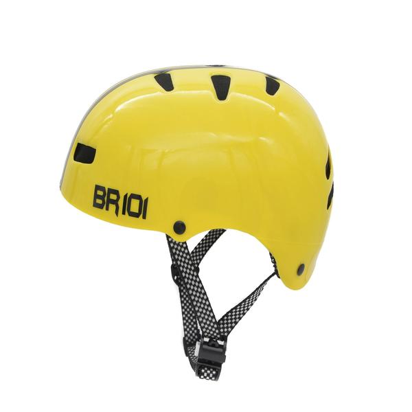 Imagem de Capacete De Bicicleta / Skate Br 101 Urbano Pro Amarelo Gg