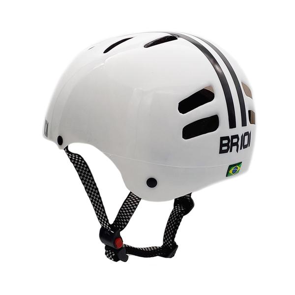 Imagem de Capacete De Bicicleta / Skate Br 101 Urbano Pro Branco G