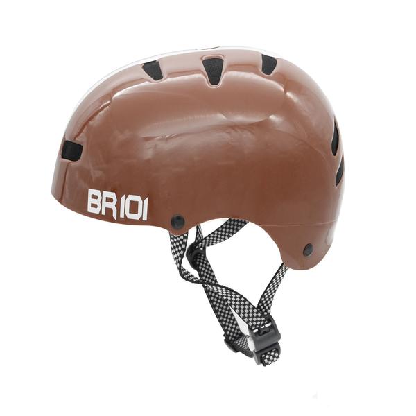 Imagem de Capacete De Bicicleta / Skate Br 101 Urbano Pro Marrom P