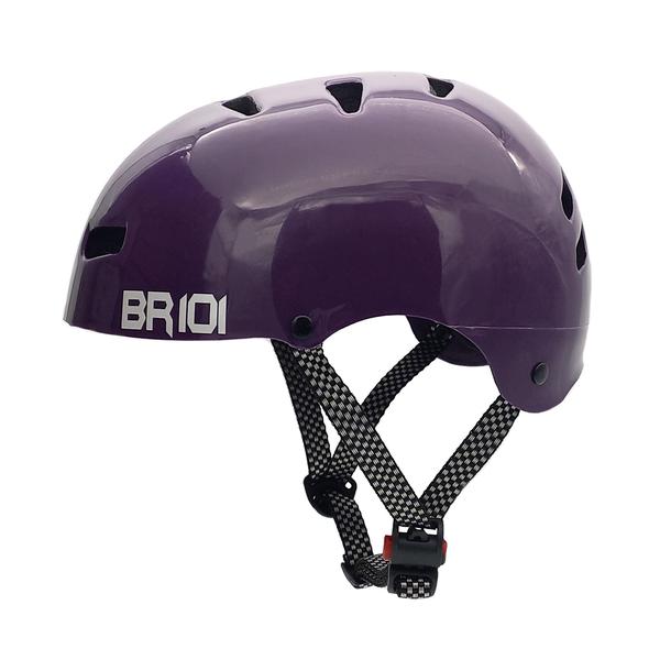 Imagem de Capacete De Bicicleta / Skate Br 101 Urbano Pro Roxo P