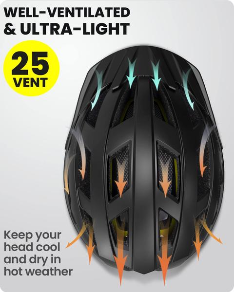 Imagem de Capacete de ciclismo OutdoorMaster MIPS Carbon Black para adulto