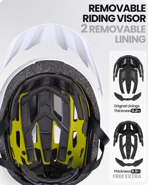 Imagem de Capacete de ciclismo OutdoorMaster MIPS Chalk Cliff Tamanho L