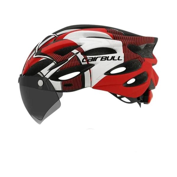 Capacete de Ciclismo Unissex com LED (54-62cm) - MTB, Road e Mountain Bike Imagem de Capacete de Ciclismo Unissex com LED (54-62cm) - MTB, Road e Mountain Bike