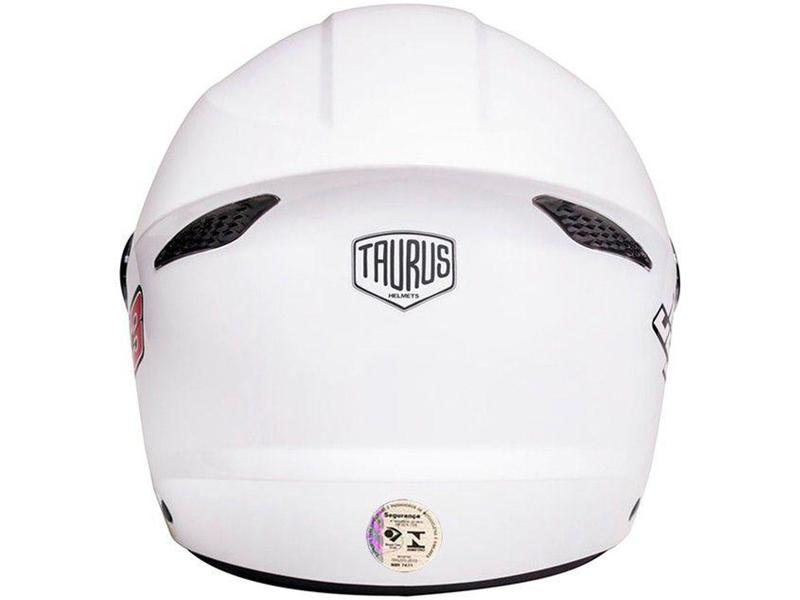 Imagem de Capacete de Moto Aberto Taurus JOY23 Branco Tamanho 56