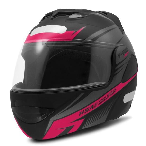 Imagem de Capacete De Moto Fechado Robocop Articulado Escamoteável V-pro Jet 3 Pro Tork Masculino Feminino