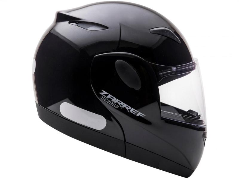 Imagem de Capacete de Moto Fechado Taurus Zarref - V4 CLASSIC Preto Tamanho 58