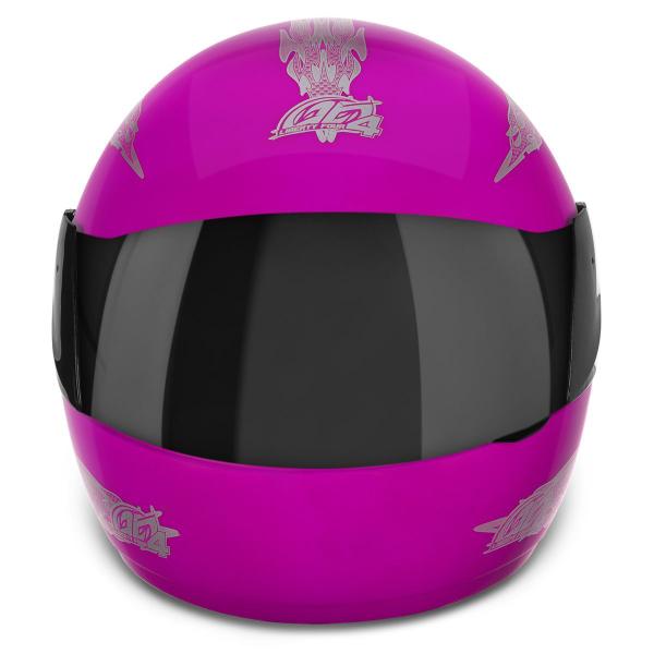 Imagem de Capacete De Moto Feminino Masculino Fechado Pro Tork Liberty Four Viseira Fumê Urbano Passeio