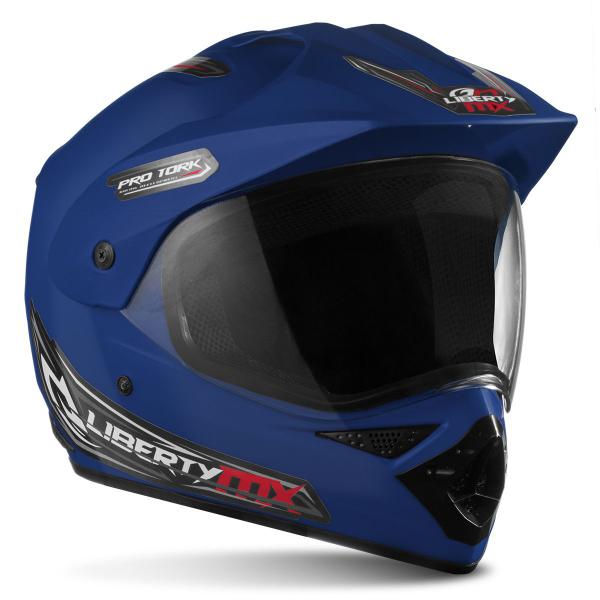 Imagem de Capacete De Moto Motocross Trilha Enduro Pro Tork Liberty Mx Vision Com Viseira