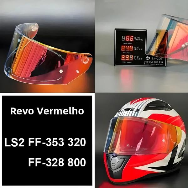 Imagem de Capacete de Motociclista Integral LS2 FF320/FF353/FF328/FF800 - Acessórios para Lentes