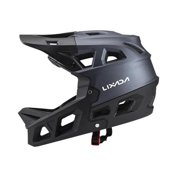 Imagem de Capacete de Mountain Bike com Viseira - Integral para Downhill e MTB