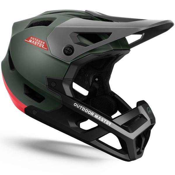 Imagem de Capacete de mountain bike OutdoorMaster Grizzly Emerald Green