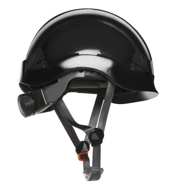 Imagem de Capacete de Proteção Para Altura Steelflex Falcon Cor Preto Classe B Tipo III Completo CA 42234