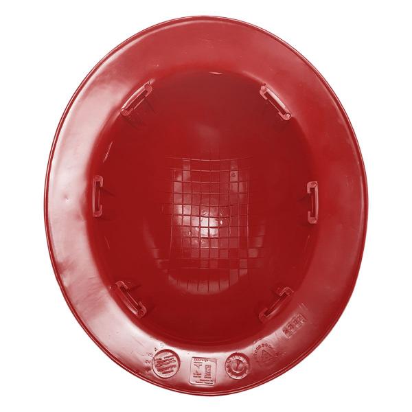 Imagem de Capacete de Segurança Tipo Eletricista Aba Total Vermelho C.A. 25883