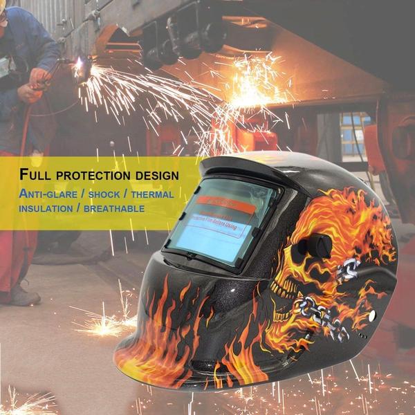 Capacete de soldagem Wokex Solar Auto Darkening Welding Mask Imagem de Capacete de soldagem Wokex Solar Auto Darkening Welding Mask