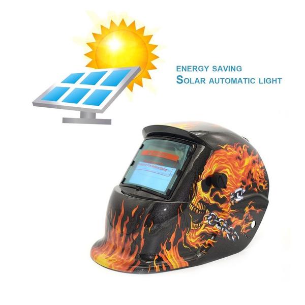 Imagem de Capacete de soldagem Wokex Solar Auto Darkening Welding Mask