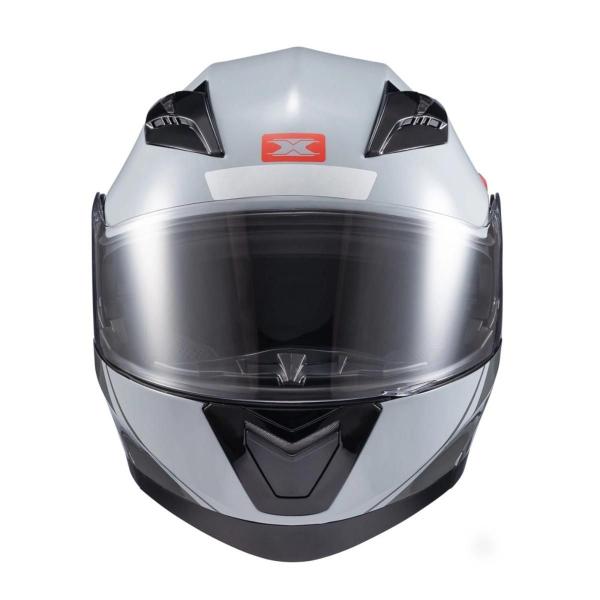 Imagem de Capacete Escamot Gladiator V3 Makan Cinza Vermelho 56 - Texx