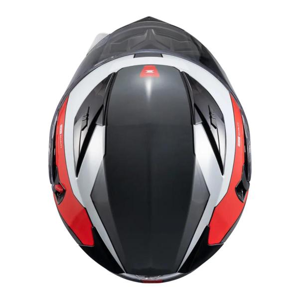 Imagem de Capacete Escamot Gladiator V3 Reisen Vermelho E Branco 58 - Texx