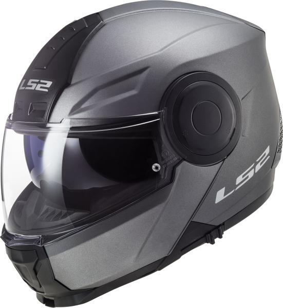 Imagem de Capacete Escamoteável LS2 Scope FF902 Monocolor Titanium