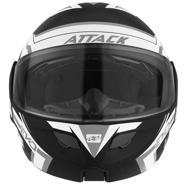 Imagem de Capacete Escamoteável Pro Tork Attack Evo Brilhante