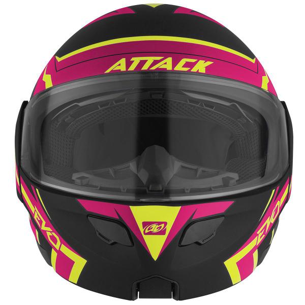 Imagem de Capacete Escamoteável Pro Tork Attack Evo Fosco