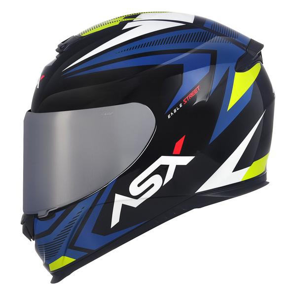 Imagem de Capacete Esportivo Novo ASX Eagle Street + Viseira Extra Colorida