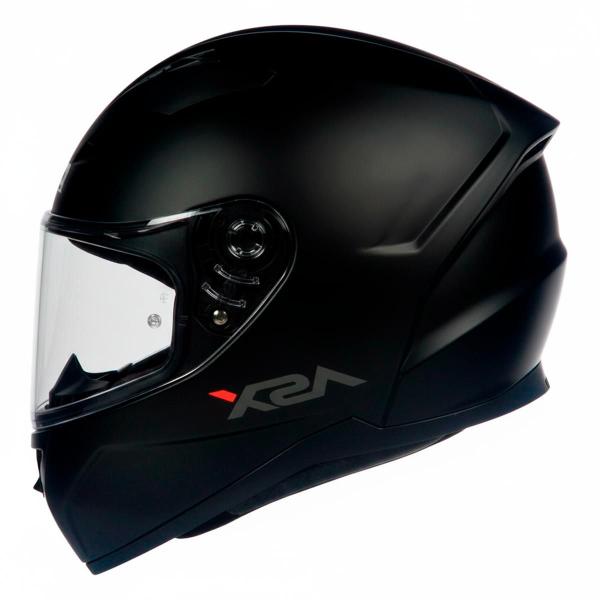 Capacete Fechado ASX City Solid Moto Preto/Grafite Masculino Feminino Esportivo Tamanho 56/58/60/62e64 c/Viseira Cristal