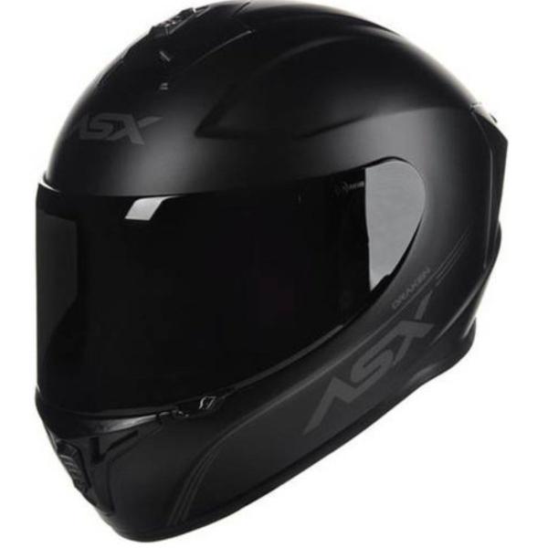 Imagem de  Capacete Fechado Asx Moto Esportivo Draken Preto Fosco