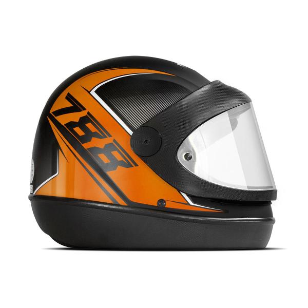 Imagem de Capacete Fechado Automático Super Sport Moto Tipo San Marino Brilhante Masculino Feminino Pro Tork