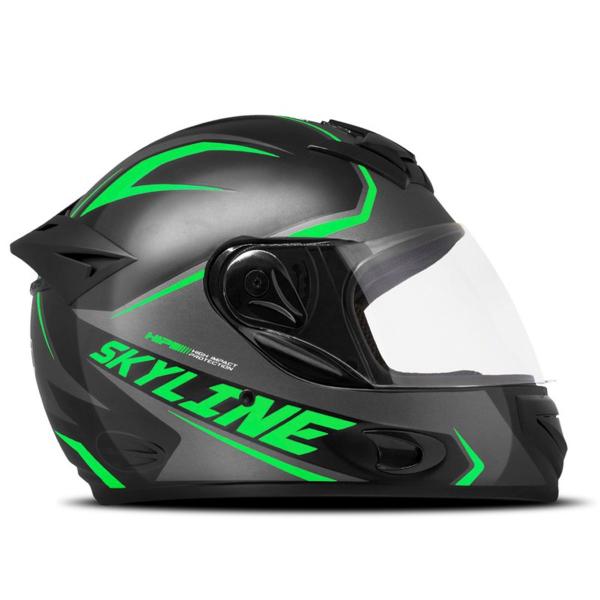 Imagem de Capacete Fechado Brilhante Mixs Mx2 Skyline 