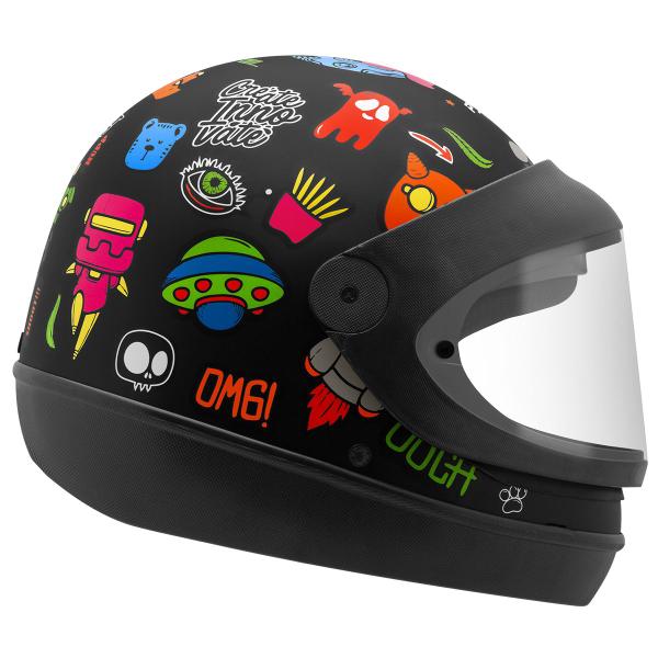 Imagem de Capacete Fechado Esportivo Pro Tork Sport Moto Universe