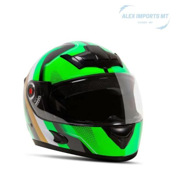 Imagem de Capacete Fechado Etceter Stronger  58 Para Motoqueiro