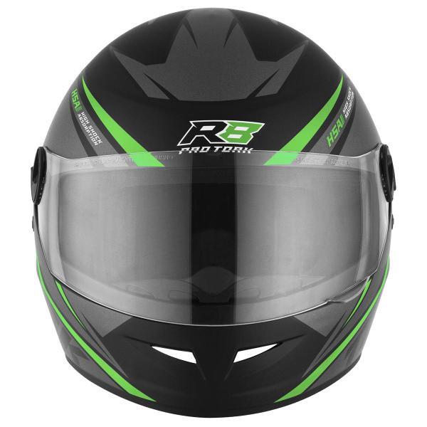 Imagem de Capacete Fechado Feminino Masculino Integral Protork R8 Original com Selo Inmetro Viseira Cristal