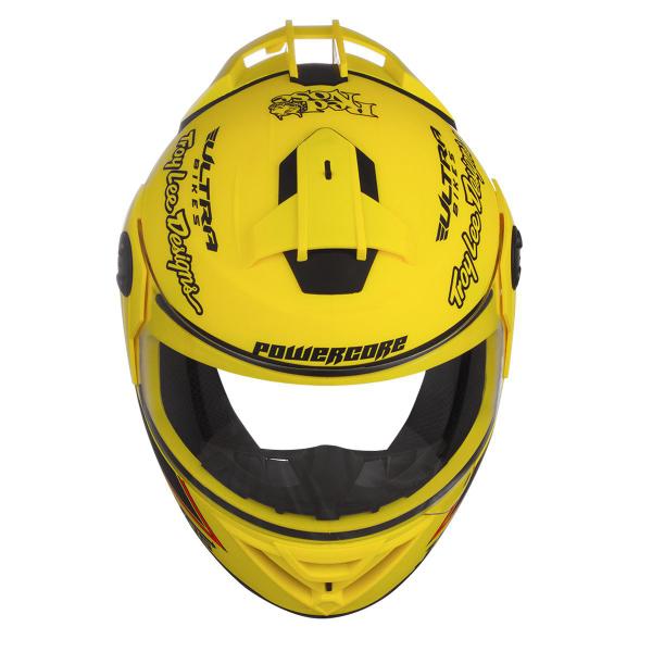 Imagem de Capacete Fechado Integral Esporte Viagem Etceter G8 Power Brands Unissex + Narigueira 56 58 60 62