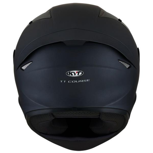 Imagem de Capacete Fechado Kyt Tt Course Plain Matt Black Preto Fosco