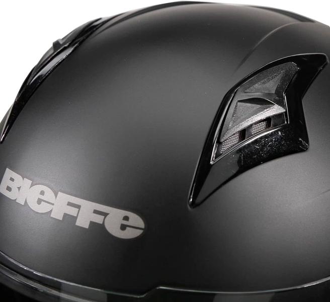 Imagem de Capacete Fechado Moto Bieffe B-40 Classic Preto Fosco/Grafite