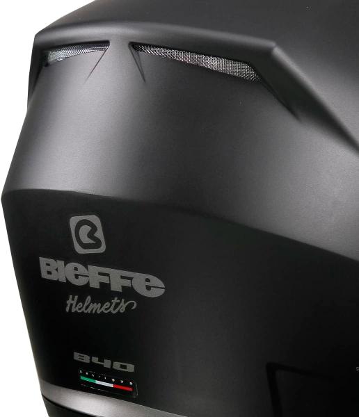 Imagem de Capacete Fechado Moto Bieffe B-40 Classic Preto Fosco/Grafite