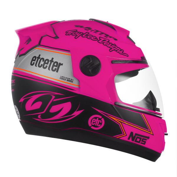 Imagem de Capacete Fechado Moto Evolution Etceter Power Brands Fosco Lançamento