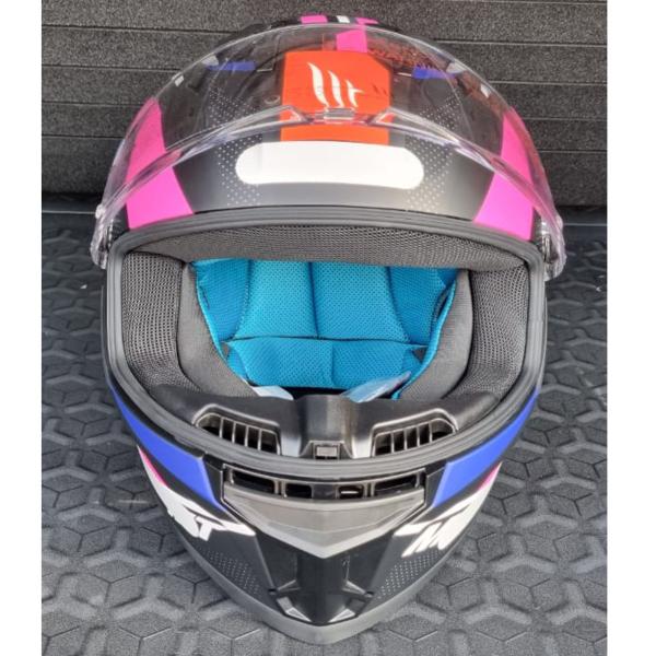 Imagem de Capacete Fechado Mt Helmets Stinger 2 Cheste C8 Rosa Fosco